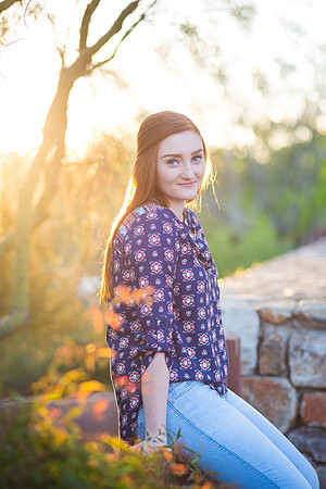 DC Ranch senior photos