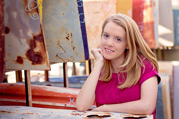 Phoenix junk yard senior photos